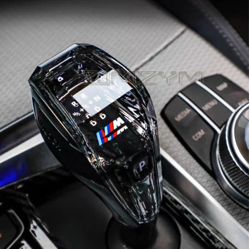 Хрустальная ручка переключения передач, набор из трех рычагов для BMW X3 X4 X5 X6 X7 серии G шасси G02 G05 G06 G20 F20 F44 Автомобильные аксессуары