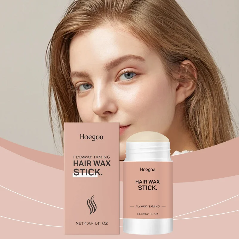 

Shine Enhancing Hair Wax Stick - Lightweight Styling Stick With Natural Gloss Finish, Portable & Easy To Use For All Hair Types