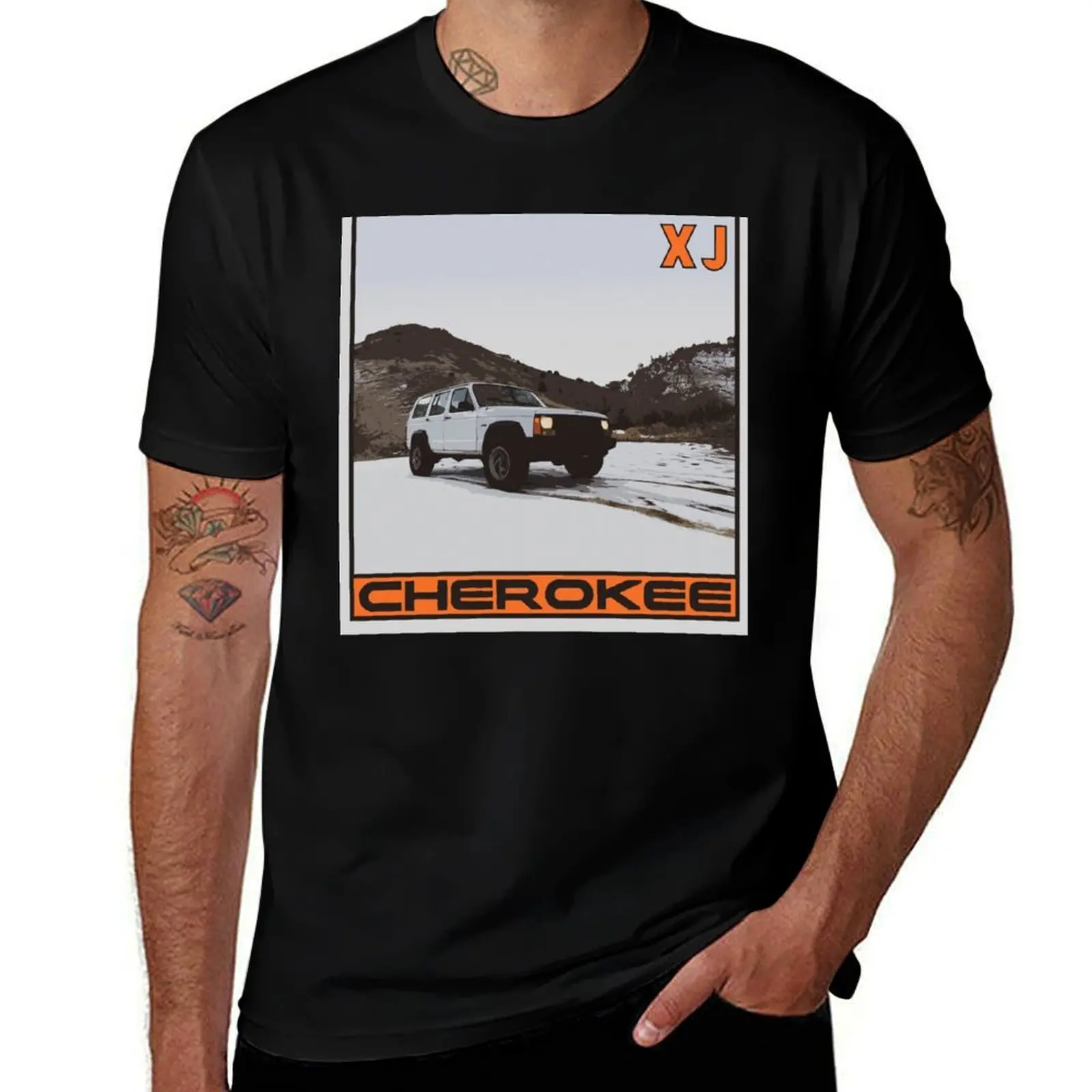 Cherokee XJ T-Shirt t shirts for man cotton T-Shirt