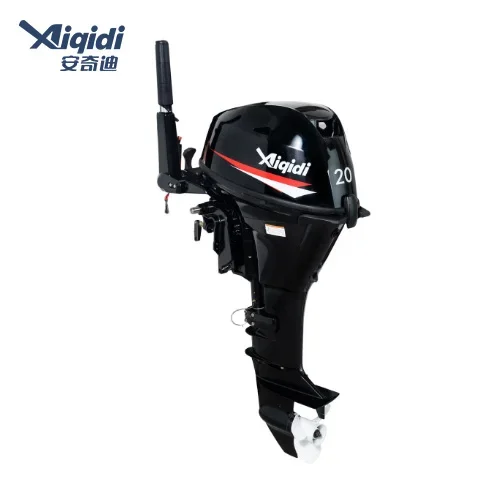 AIQIDI CE Outboard Motor 20HP 25HP 2 Cylinders 4 Stroke Electric Starter Outboard Engine 24L