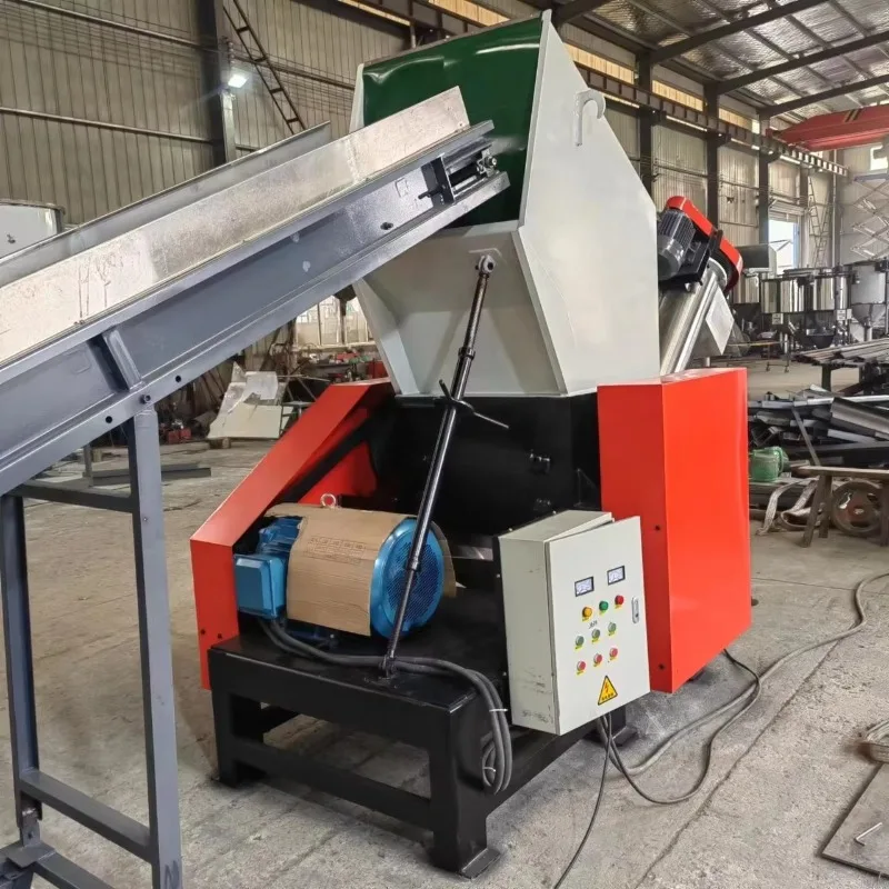 Plastic Lump Crusher Large Plastic Block Shredder Industrial Plastic Agglomerate Breaking Processing Machine