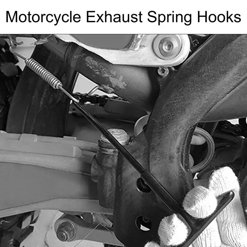 Universal Exhaust Spring Hook Removal And Installation Tools Pipe Spring Puller T Shaped Handle For Cars Motorcycle Dirt Bikes