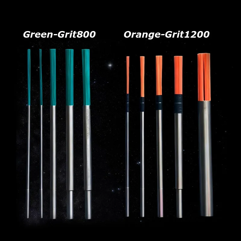 Dia1.5~11mm Length120~180mm Deep Long Hole Inner Ceramic Fiber Brush Deburring Brush CNC Grinding Tool
