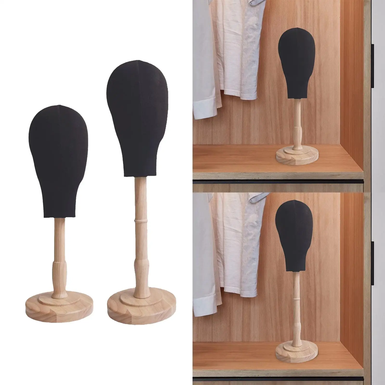 

Mannequin Head Multipurpose Sturdy Wig Stand for Business Personal Use Home