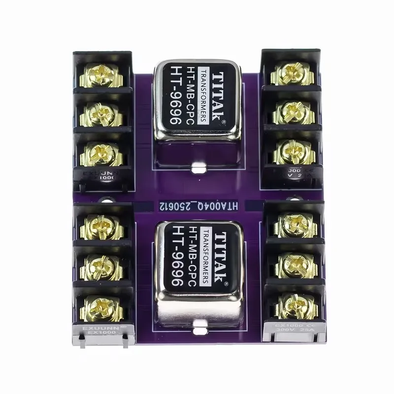 Balanced and Unbalanced Conversion Audio Isolator HT-9696 Permalloy Audio Isolation Transformer 600:600 20Hz-20KHz