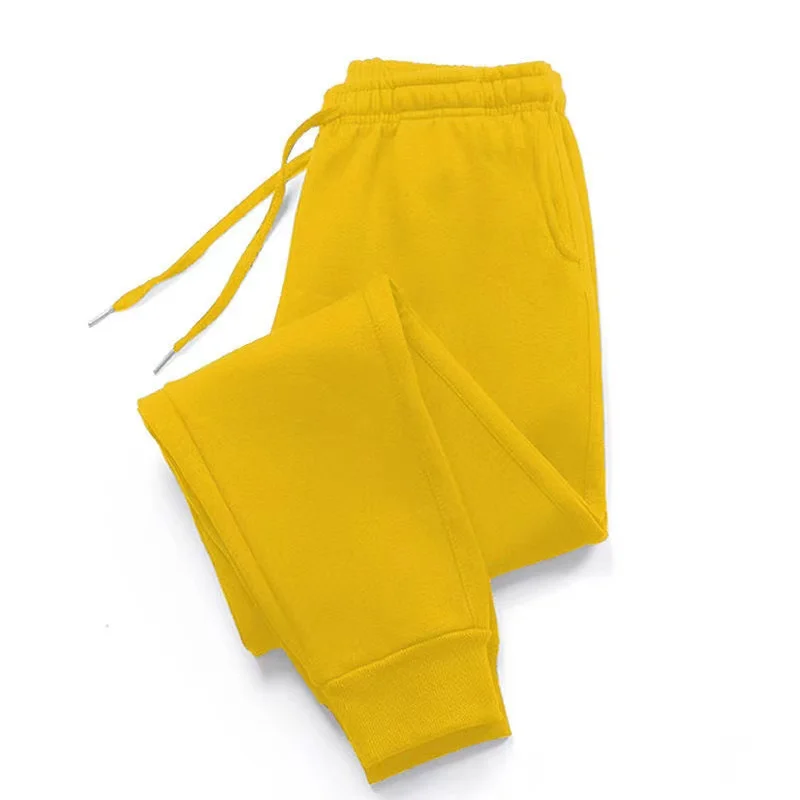 Mens Jogging Pants Sports Pants Fitness Running Trousers Solid Color Sweatpants Easy to Match Home Pants