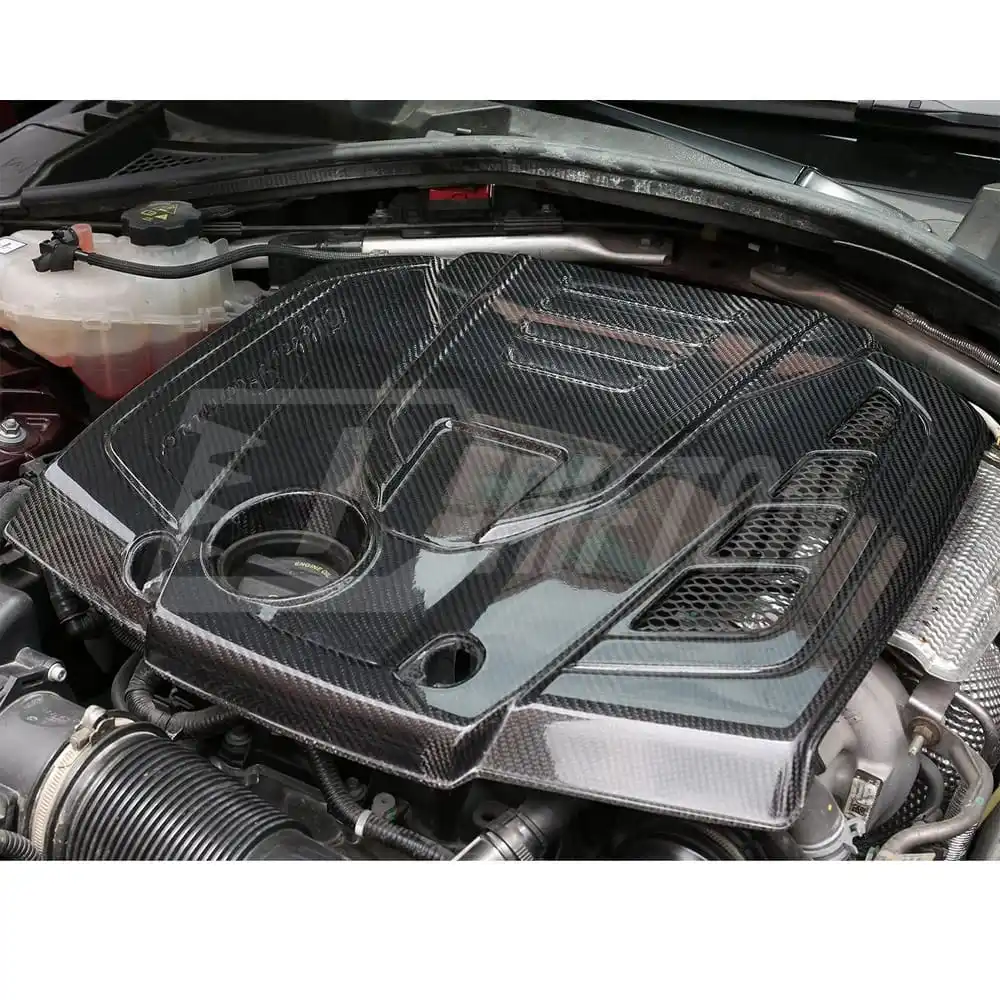 [free ship] Carbon Fiber Engine Cover For Alfa Romeo Giulia