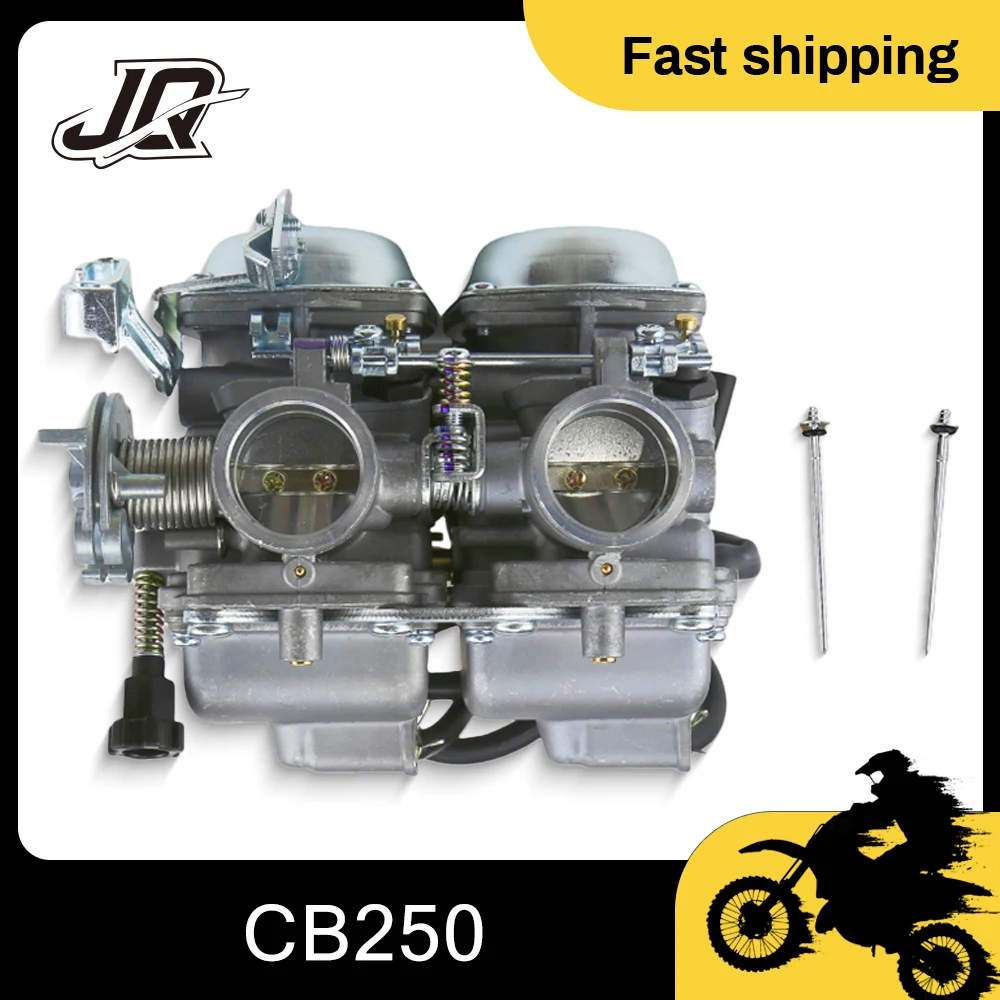 

For Honda Rebel 250 CB250 CMX250 CA250 CBT125 SPD26J Qianjiang150 Carb PD26JS 26MM Twin Cylinder Motorcycle Carburetor 250CC