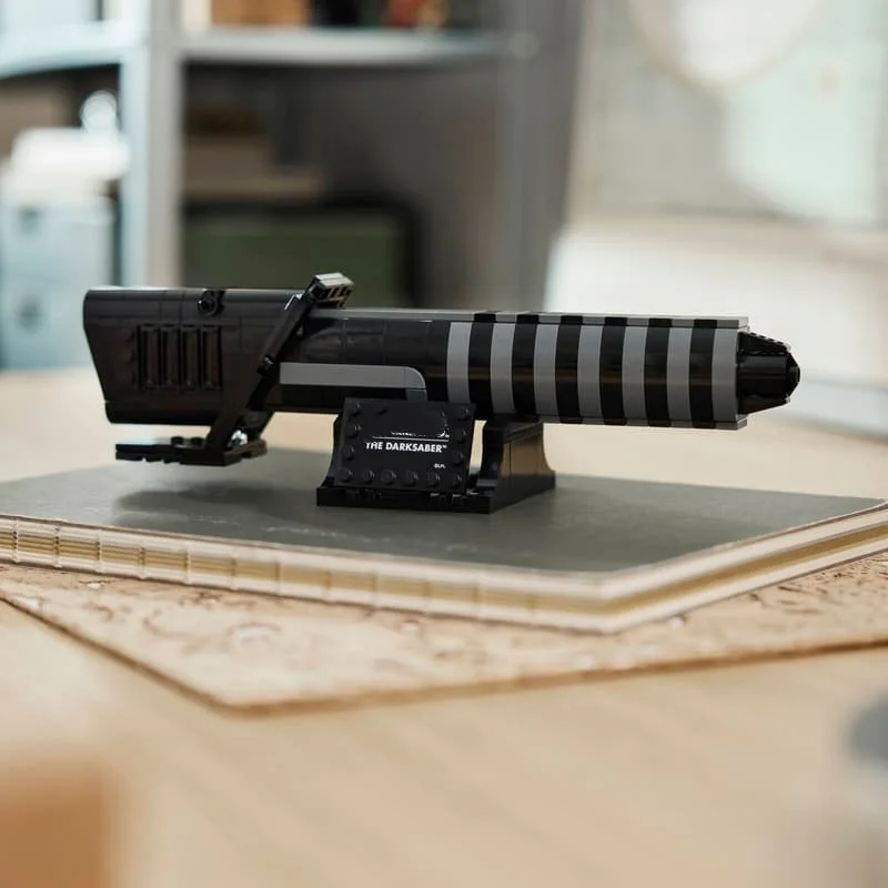 2 Tipos de Bloques de Construcción del Sable Oscuro y del Sable de Luz de Luke Skywalker, Bloques de Ensamblaje de Batalla Espacial, Juguete de Regalo para Fanáticos Adultos