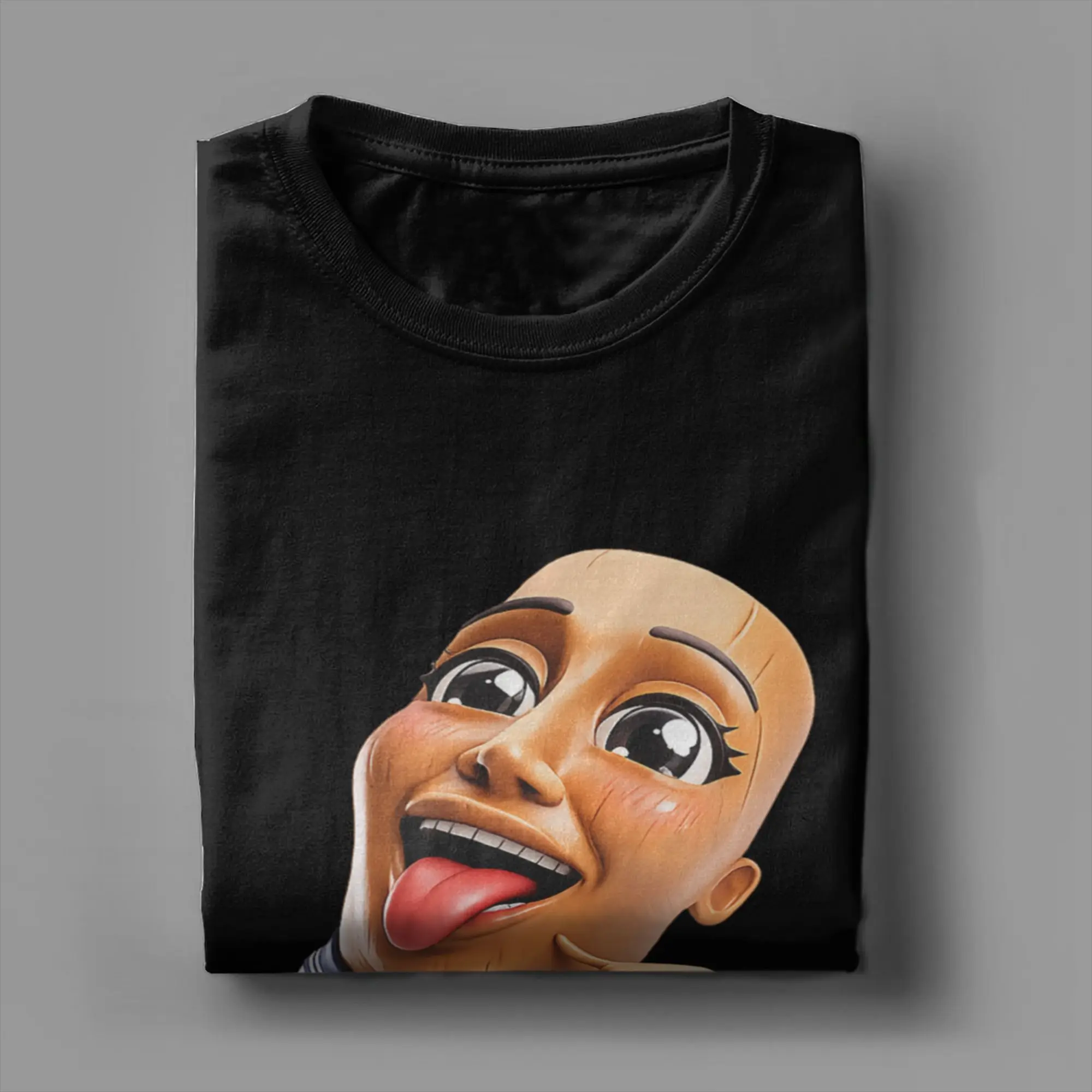 Baka Tung Tung Sahur Lustiges Anime Brainrot Meme T-Shirt Herren Baumwoll-T-Shirt Rundhals Kurzarm T-Shirt Große Größen Kleidung – Detail 4