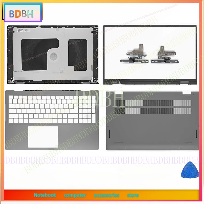 NEW For Dell Inspiron 15Pro 5510 5515 P106F Laptop LCD Back Cover Front Bezel Palmrest Bottom Case Laptop Frames