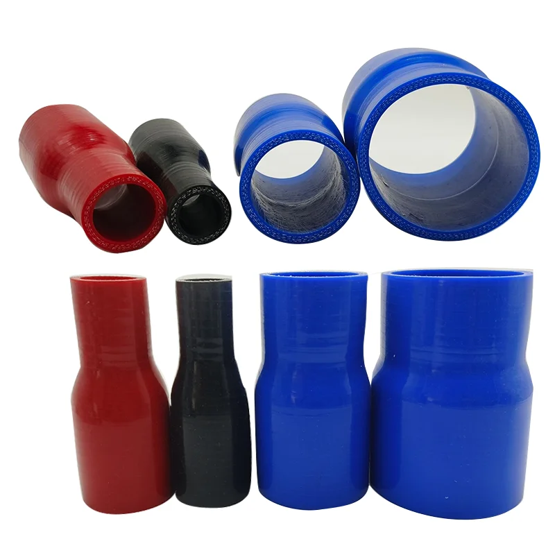 

100mm Straight Universal Silicone Reducer Hose for Intercooler Turbo Coolant Pipe ID16/45mm to ID22/80mm Automobile Parts