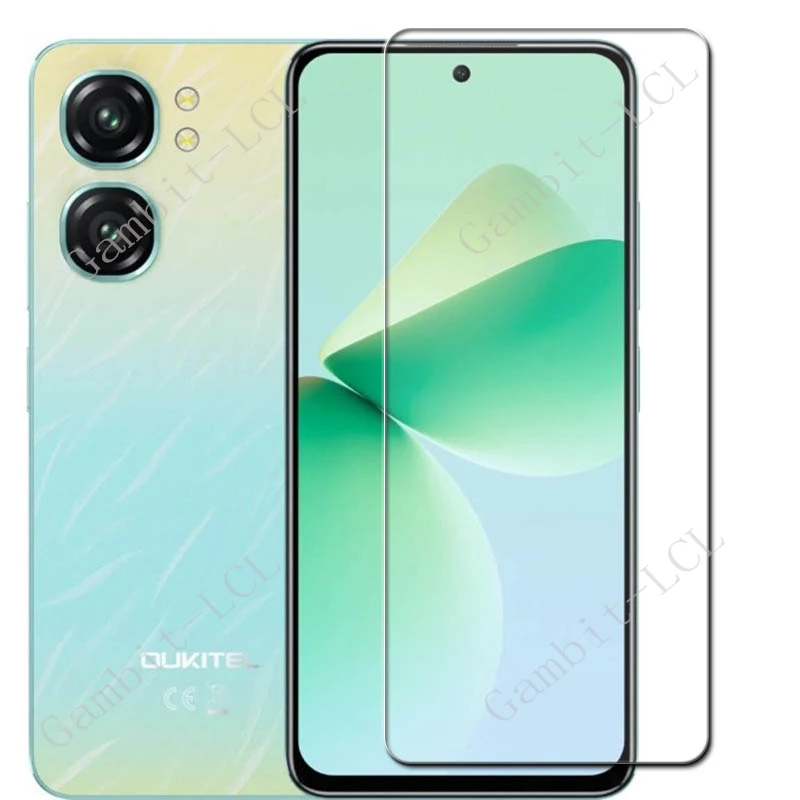 3PCS 9H Protective Tempered Glass For Oukitel C58 Pro 6.7