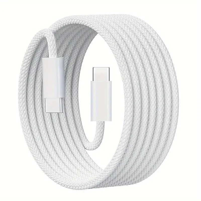

1M PD 60W Original USB-C to USB C Fast Charger Cable For Apple iPhone 17 16 15 Pro Max Type C Quick Charging For Xiaomi Samsung