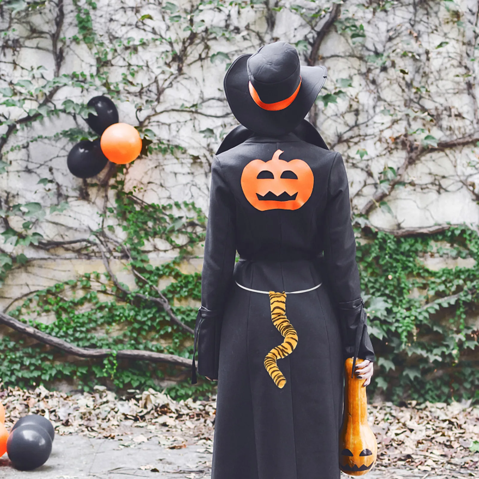 

Animal Headwear Tiger Tail Cosplay Costume Accessories For Halloween Party Masquerade Mardi Gras Dance Performance