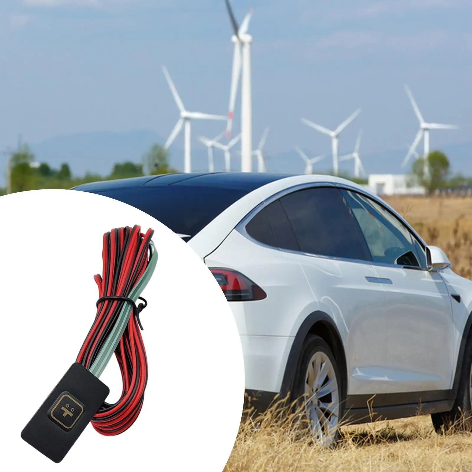 

Emergency Switch Cable Versatile Connection Wire for Car GPS Positioning System Universal Application