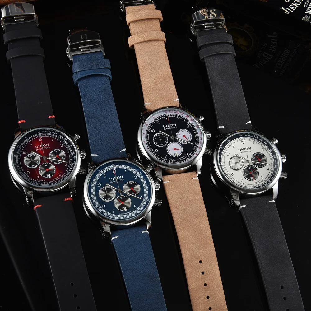 Superb Hot Sale Top Brand Watches For Mens Multifunction Chronograph WristWatch Fashion Business Sport AAA Male Clocks view 5