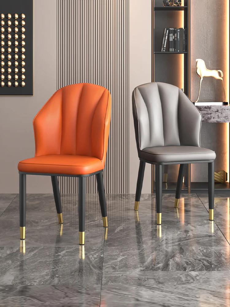 

Dining chairs, luxurious Nordic back chairs, minimalist household stools, restaurant and hotel chairs