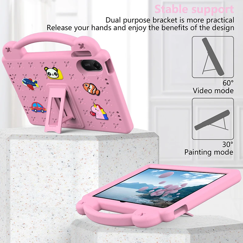 Etui EVA Bear Case dla Xiaomi Redmi Pad 2 2025 11 cali Etui na tablet Przyjazne dla dzieci, odporny na wstrząsy futerał ochronny na Redmi Pad 2 11 cali — zdjęcie produktu 3