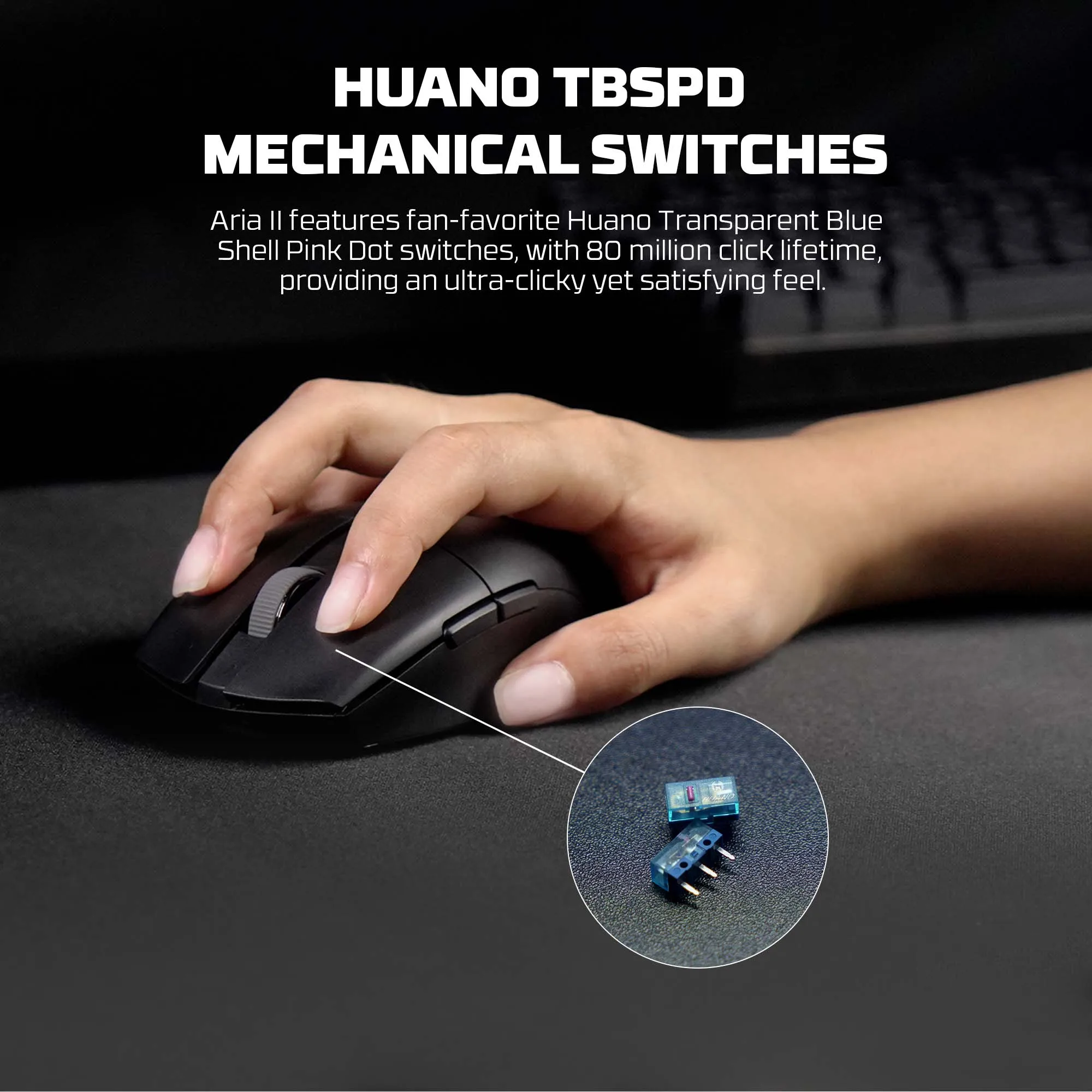 FANTECH Aria XD7E 2.4G Wireless Gaming Mouse PixArt 3311 1000Hz 59g Lightweight Mice  For PC Laptop Gamer Office