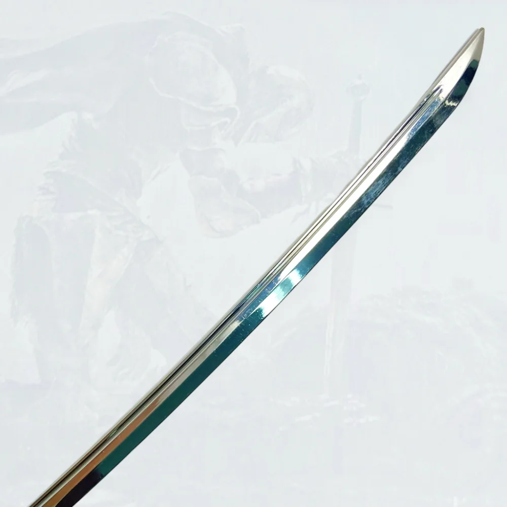 9.4 polegada lixívia grimmjow metal katana espada ninja faca original samurai sabre japonês katana sabre cosplay acessórios prop brinquedo