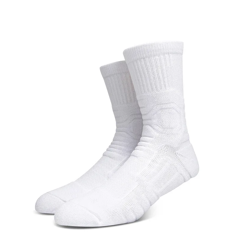 Basketball socks, long tube, thickened towel bottom, elite socks, high top protection, anti slip and shock-absorbing sports high