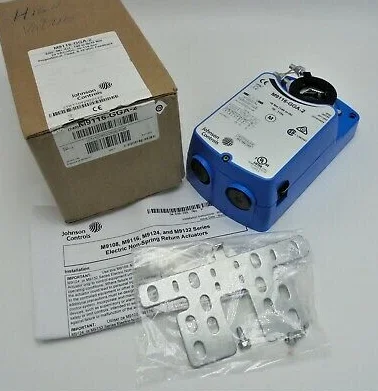 Johnson Controls M9108-GGC-2  Damper Actuators M9108 Series Electric Motor Actuator M9109-GGC-4