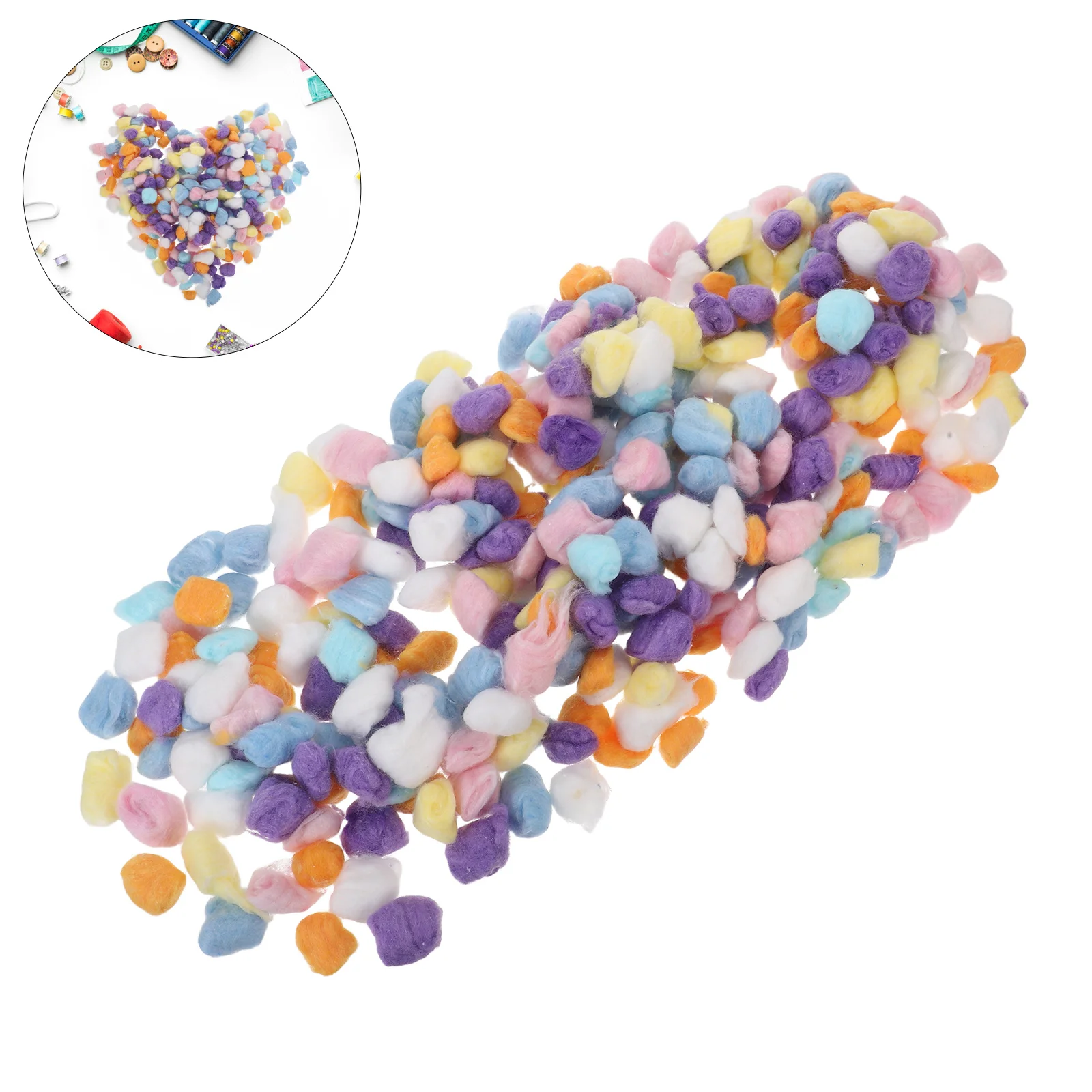 

500G Mixed Color Pom Poms For Crafts Soft Cotton Balls Multicolor Bulk Craft Supplies Small Pompoms Balls – Diy Art Projects