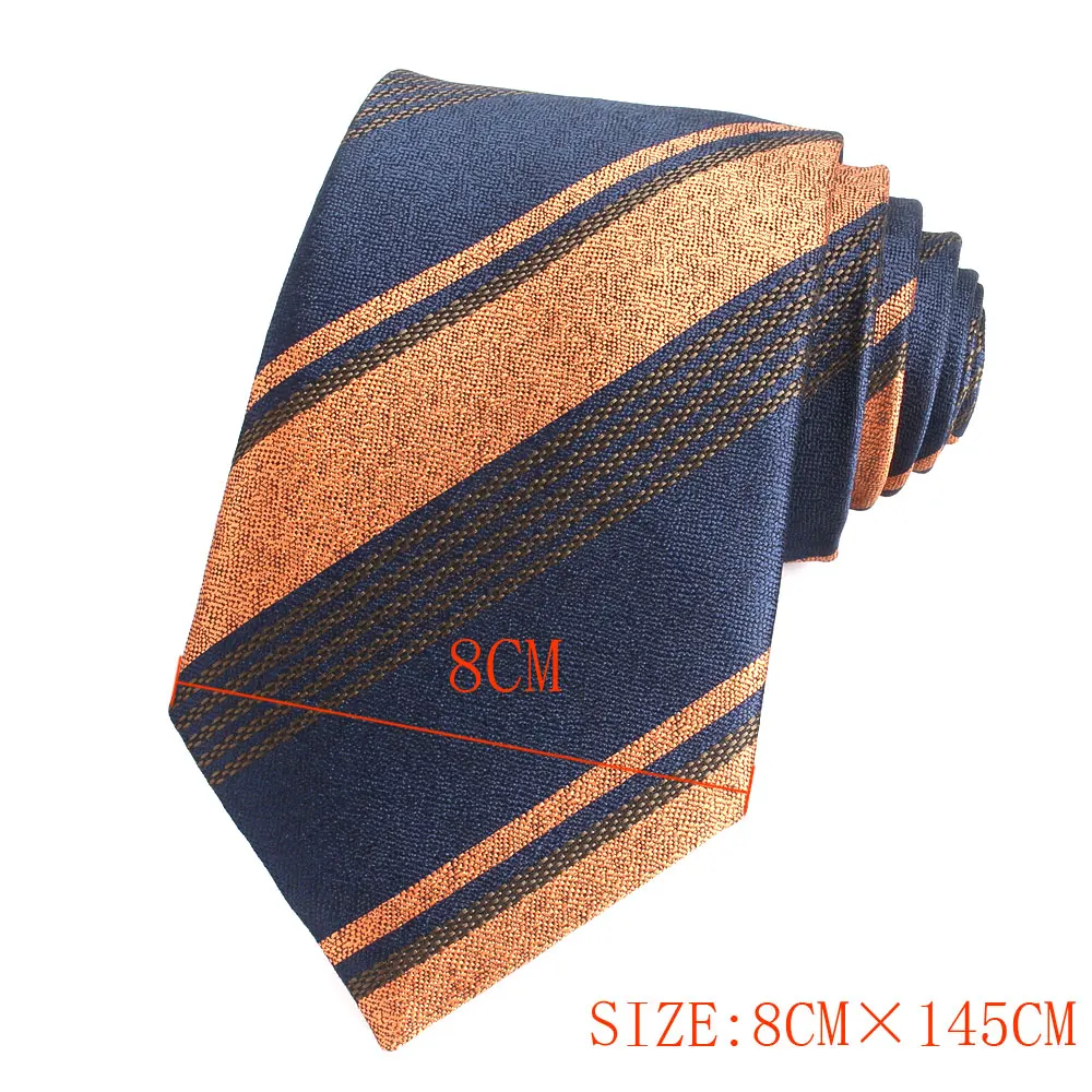 Striped Tie For Men Women Skinny Jacquard Neck Tie For Party Business Casual Fashion Neckties Classic Suits Neck Ties For Gift