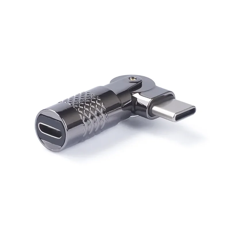 USB Type-C Adapter 180 Degree Rotating Type C Male To Micro USB Female Connector Converter for Xiaomi Samsung Charger Data Cable