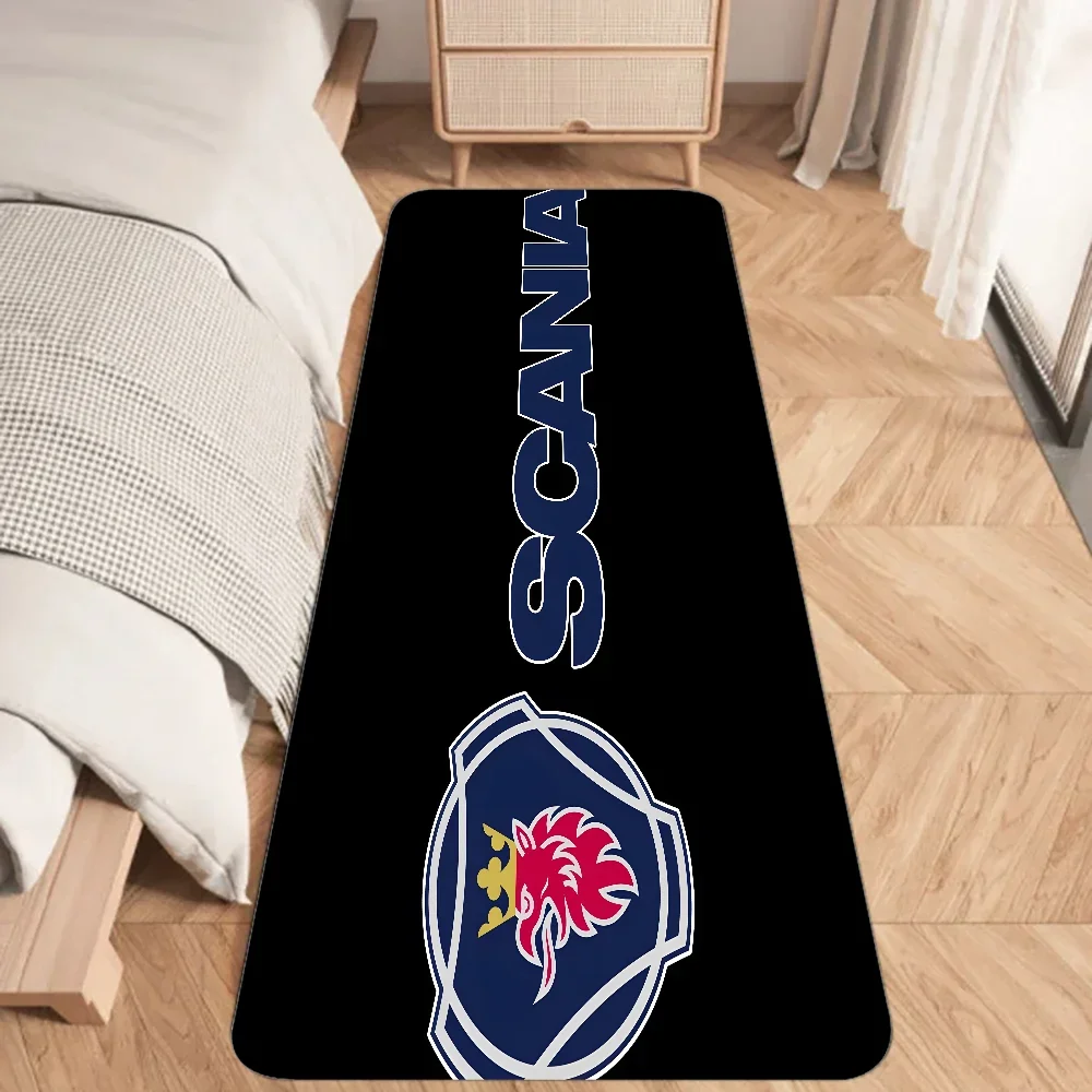 Scanias Floor Mat Graphic Printed Flannel Doormats for Bathroom Kitchen Entrance Carpet Home Decor