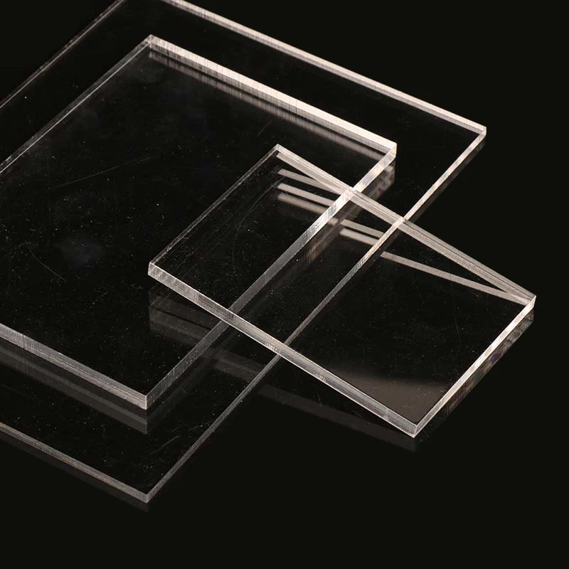 Lámina acrílica transparente para manualidades, tablero de plástico personalizado de plexiglás, 1mm, A5, A6, A7, A8