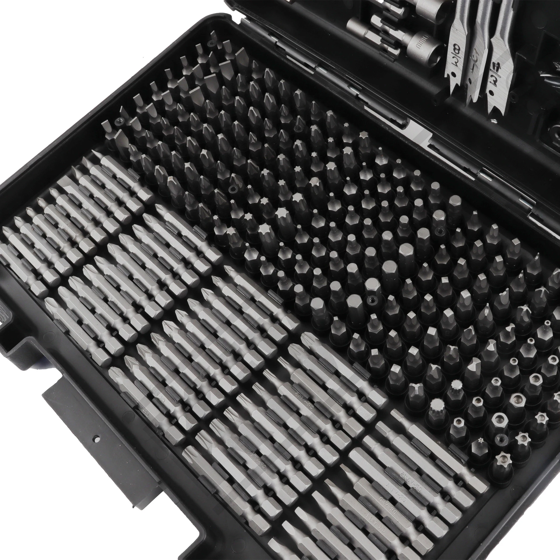 Multi Functional Manual Tool Set 318pc Screwdriver Drill Bit Tool Set Hand Kit