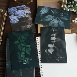 15pcs A Flower A Leaf and A World Design Card As Post Card Gift Greeting Gift Card Party Invitation Scrapbooking Use