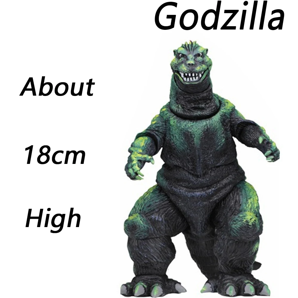 

Godzilla Action Figure Toys 1956 Movie Poster Version 18cm Monster Joint Movable PVC Collection Model Ornament Garage Kit Gifts