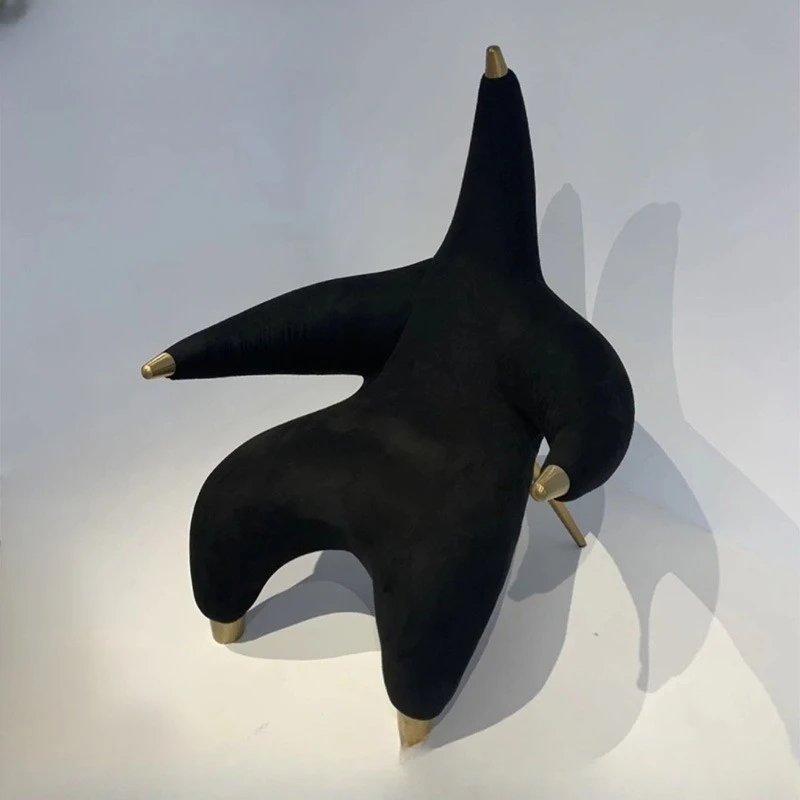 Light luxury starfish sofa, niche minimalist leisure back chair