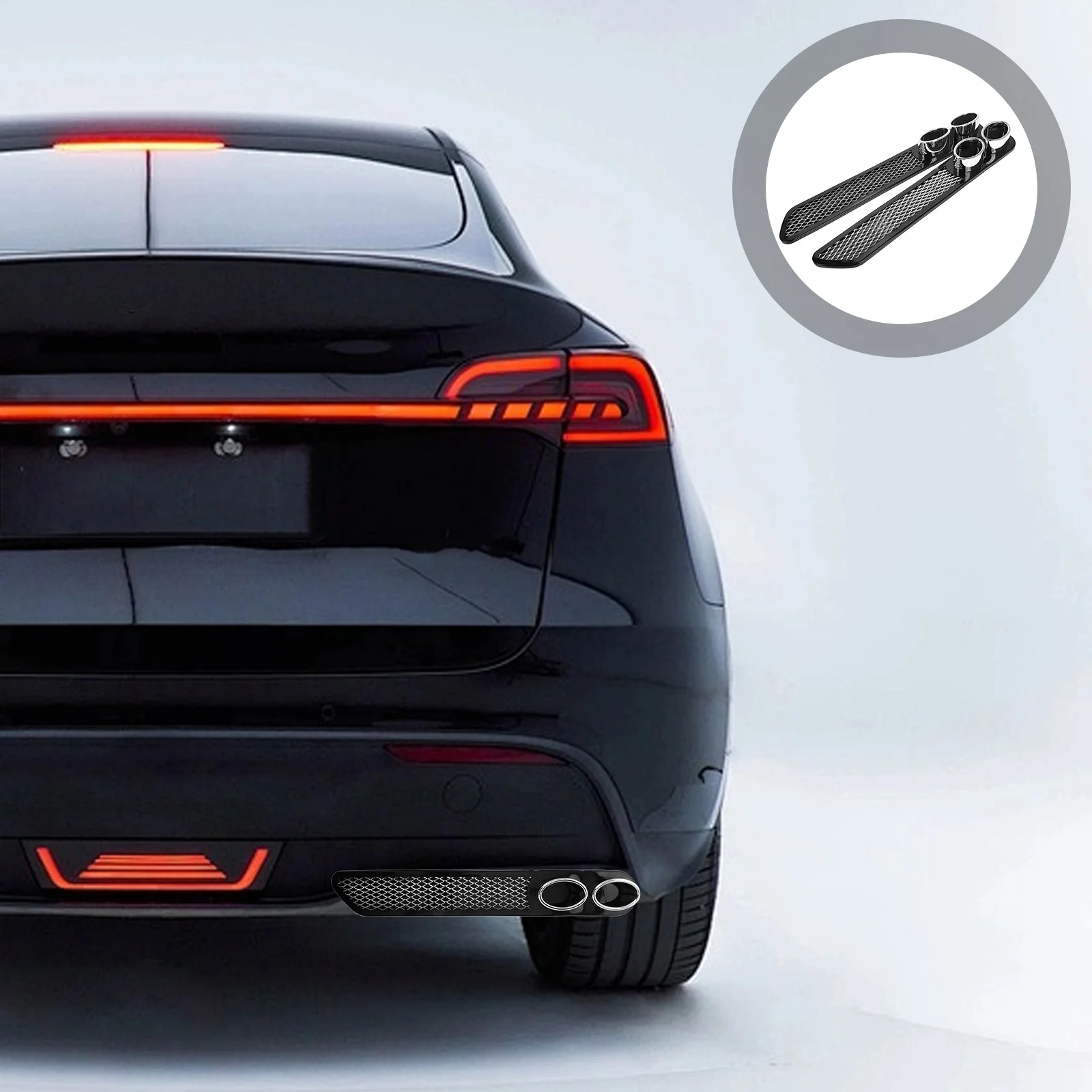 

Hood Air Intake Vent Cover Universal Car Side Vent Decorative Sticker Sporty Car Modification Accessories Grille Air Intake Hole