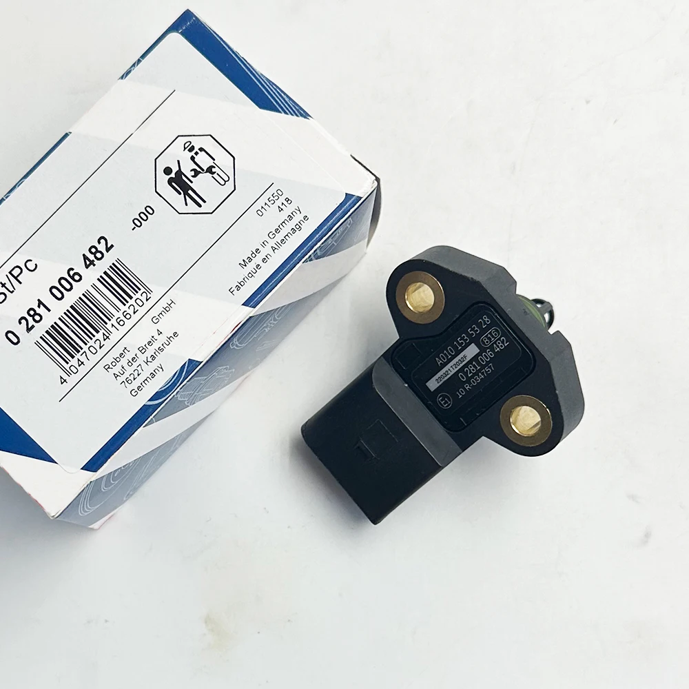 New 1/5Pcs 0281006482 A0041537028 For MERCEDES-Benz Actros Atego Axor MP2 MAP Manifold Air Pressure Sensor 0281002468 0281006481