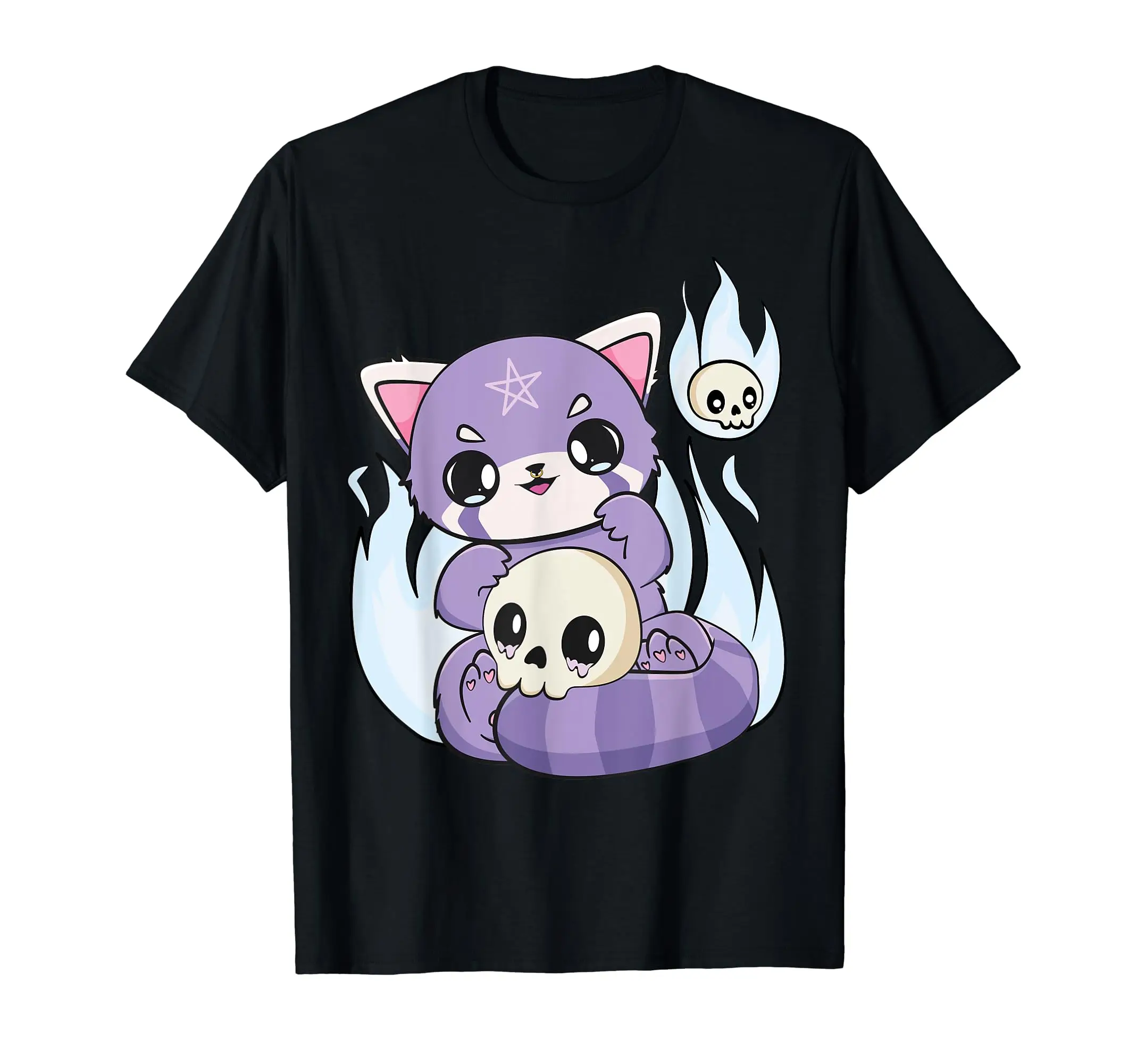 Menhera Red Panda Fairy Kei Harajuku Otaku Anime Nugoth T-Shirt