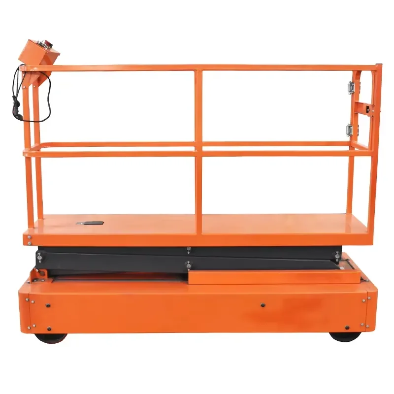 250kg Capacity Greenhouse Electric Rail Trolley Carts Scissor Lift Platform for Tomato Harvest