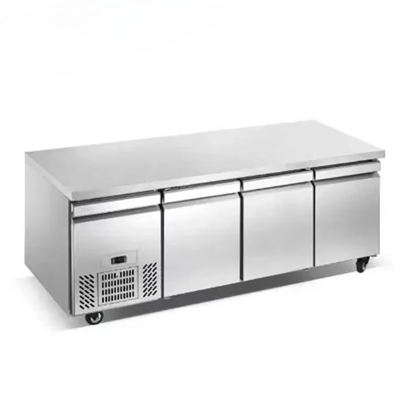 

3-дверный рабочий стол с морозильной камерой, верстак с морозильной камерой, холодильное оборудование для ресторана