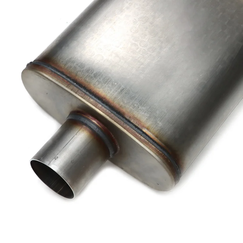 SYPES universal straight drum exhaust pipe 63mm for magnaflow muffler tip MF exhaust tip silencer