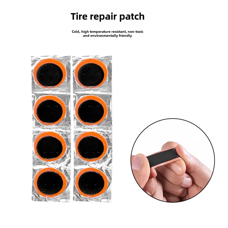 Bicycle Flat Tire Repair Tool Kit Set 14PCs Portable Rubber Fetal Repair Tools Bike Inner Tube Puncture Patch Repair Tools