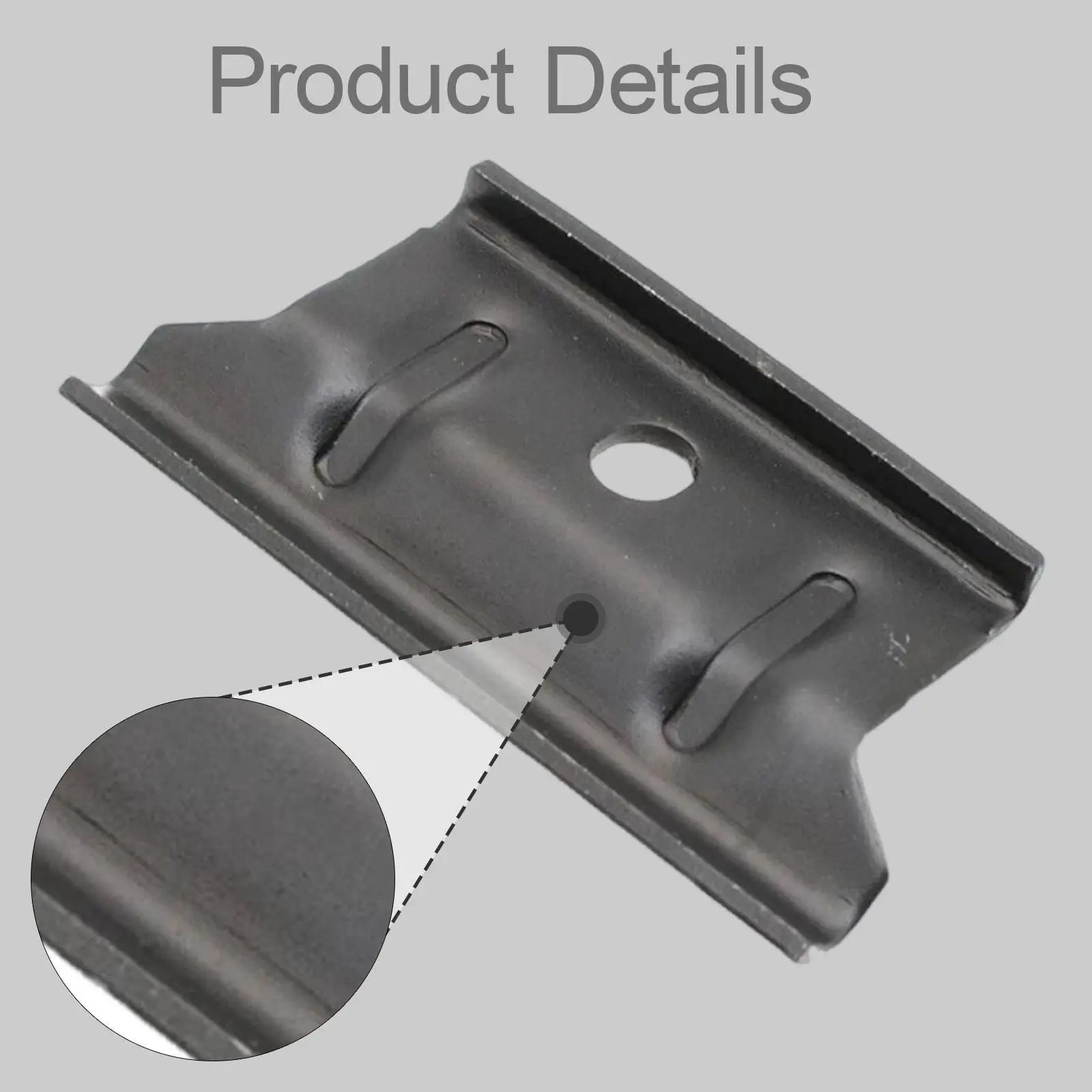 37160-1M000 Morsetto batteria Staffa di fissaggio Installa facilmente Parti di ricambio per carichi pesanti Accessorio di ricambio in metallo