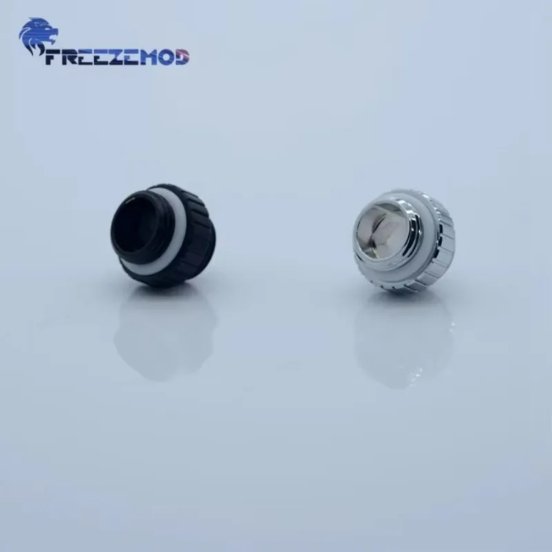 FREEZEMOD G1/4 ''mini dual external thread double male inner Hexagonal fixed adapter computer pc water cooler fitting.BDS-MN