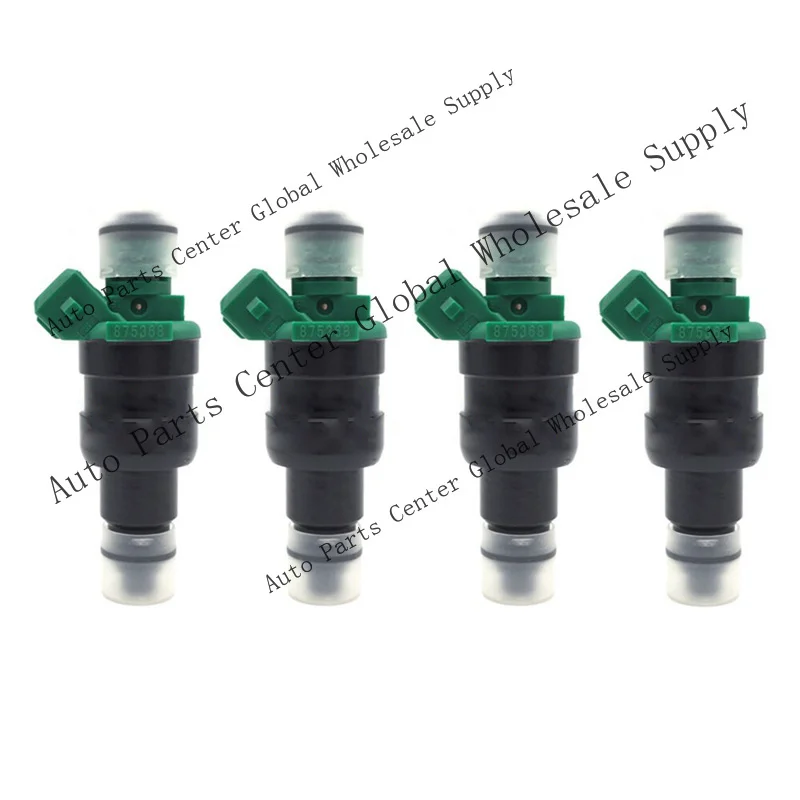 Z+ For Renault Kangoo Clio II Twingo 1.2 1.4 875368 4Pcs Fuel Injector