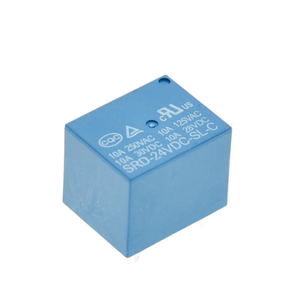 5PCS Relais SRD-05VDC-SL-C SRD-03 05 06 09 12 24 12VDC-SL-C 5PINS 3V 5V 9V 6V 24V 12V Hohe-qualität 10A 250VAC 5 pin – Detail 4