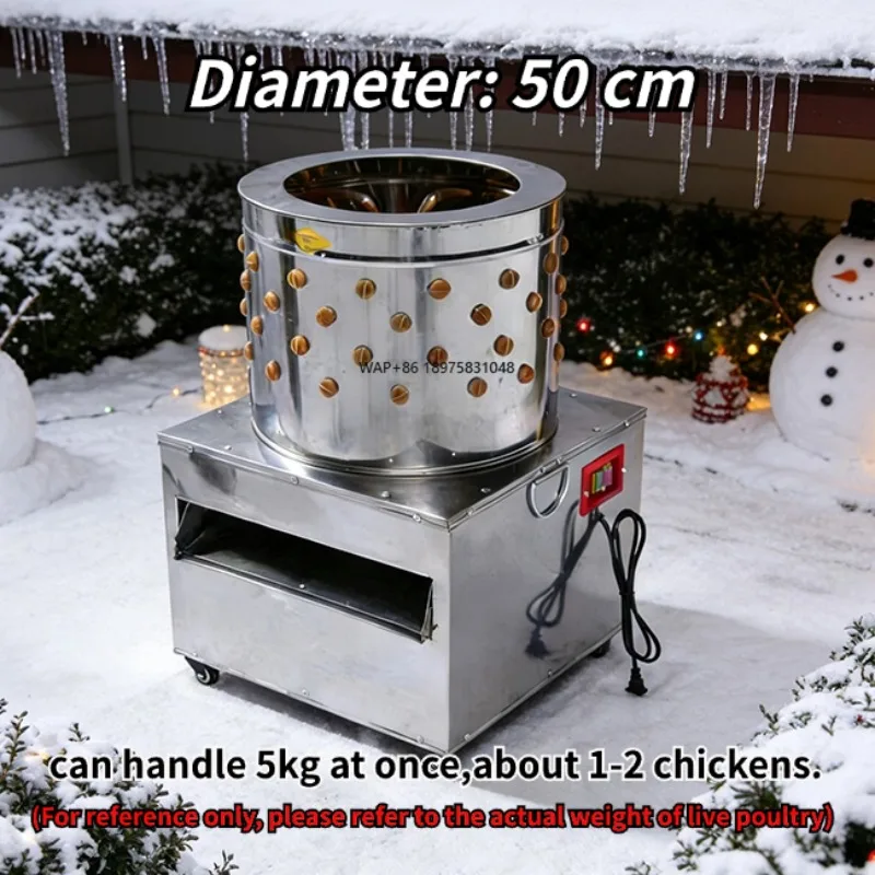 

Fast plucking Poultry hair removal machine Electric hair remover Multi-stage hair removal machine Industrial feather equipment