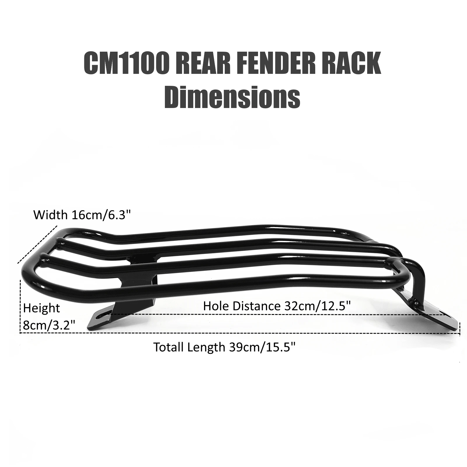 Motorcycle Luggage Rack Rear Motorcycle Grill Top Case Carrier For Honda Rebel CM1100 CMX1100 2021-2025