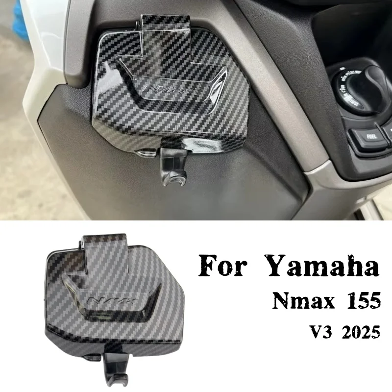 

For Yamaha Motorcycle NMAX 155 V3 2025 Models Modified Tool Box Covers Rain and Dust Proof Covers Non-destructive Installation